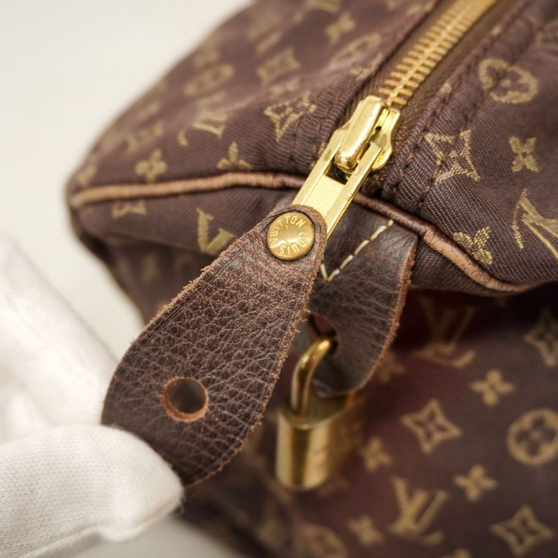 Louis Vuitton Handbag Monogram Mini Lin Speedy 30 M95224 Ebene Womens