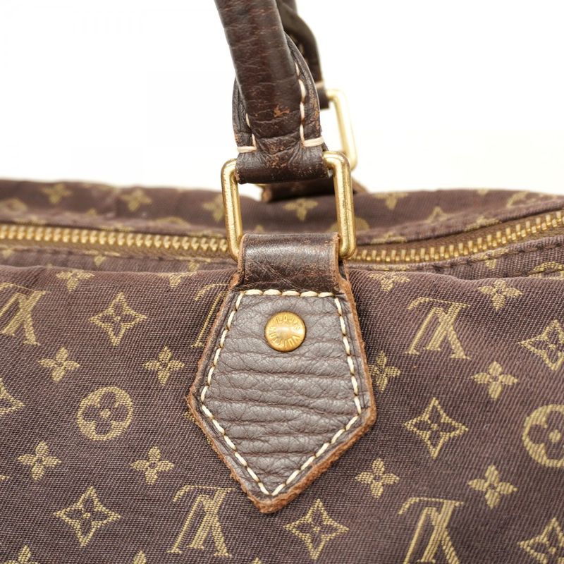 Louis Vuitton Handbag Monogram Mini Lin Speedy 30 M95224 Ebene Womens