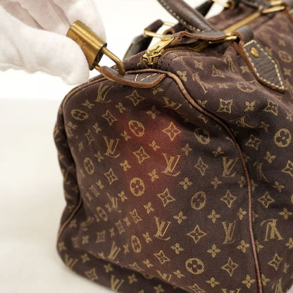 Louis Vuitton Handbag Monogram Mini Lin Speedy 30 M95224 Ebene Womens