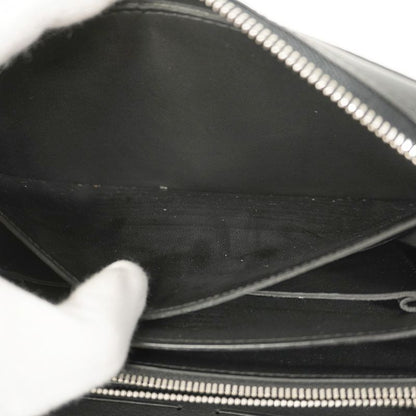 Louis Vuitton Long Wallet Damier Graphite Zippy XL N41503 Black Men's