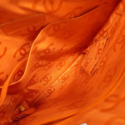 Chanel Tote Bag Cambon Lambskin Beige Silver Hardware Women