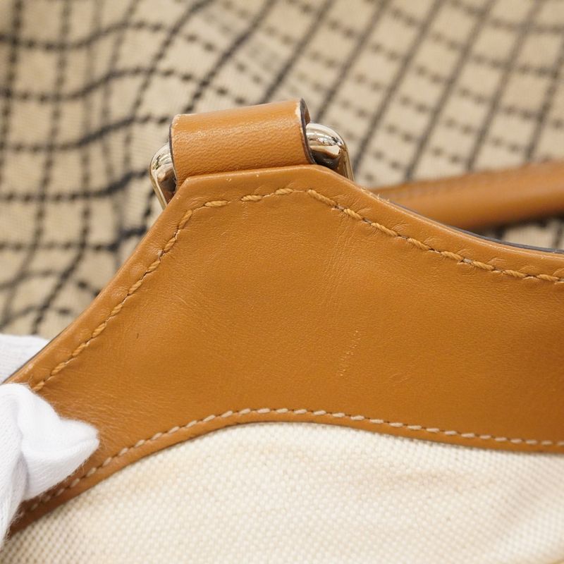 Gucci Tote Bag Diamante/sookie 211944 Canvas Brown Gold Hardware Women's