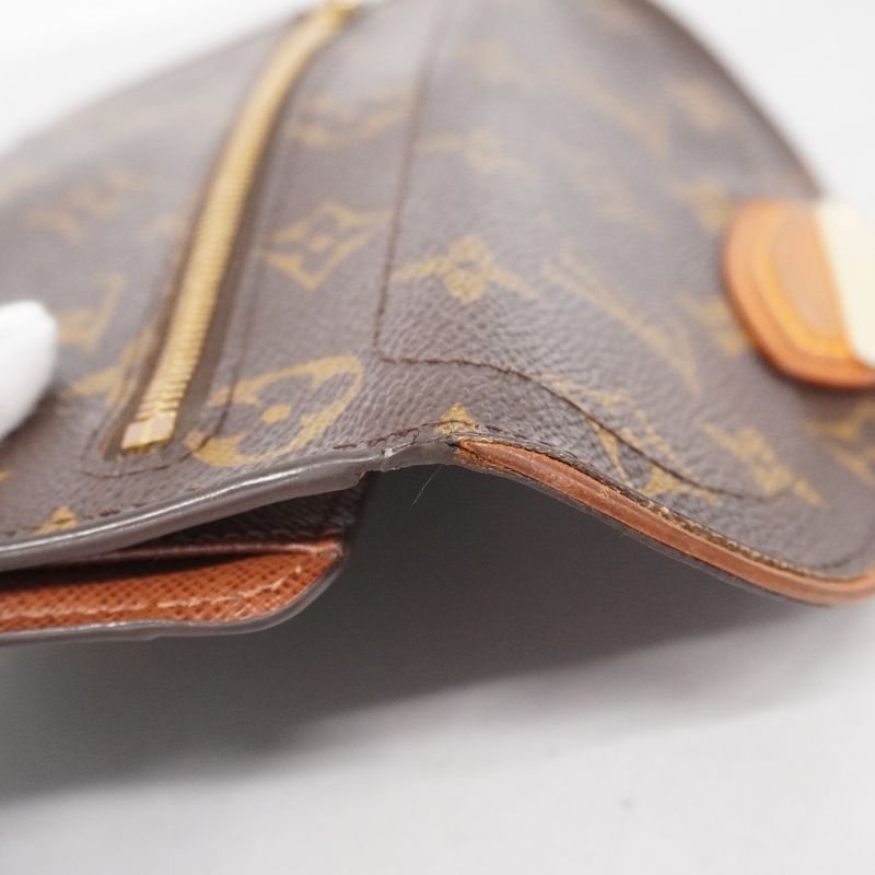 Louis Vuitton Trifold Long Wallet Monogram Portefeuille Eugenie M60123 Brown