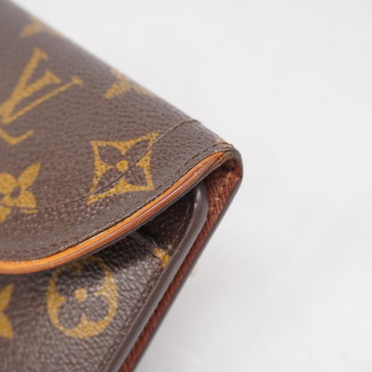 Louis Vuitton Trifold Long Wallet Monogram Portefeuille Eugenie M60123 Brown