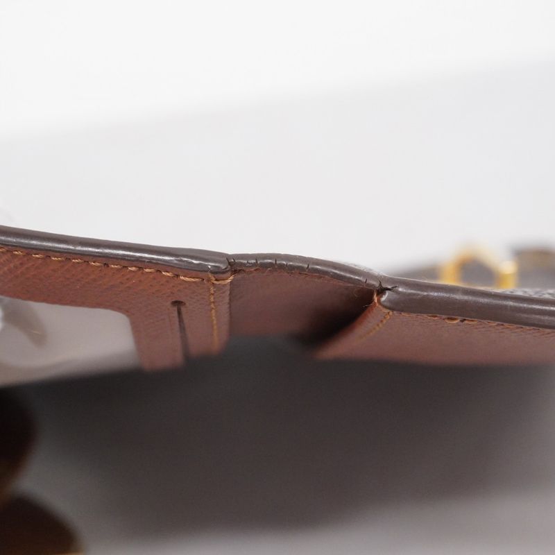 Louis Vuitton Trifold Long Wallet Monogram Portefeuille Eugenie M60123 Brown