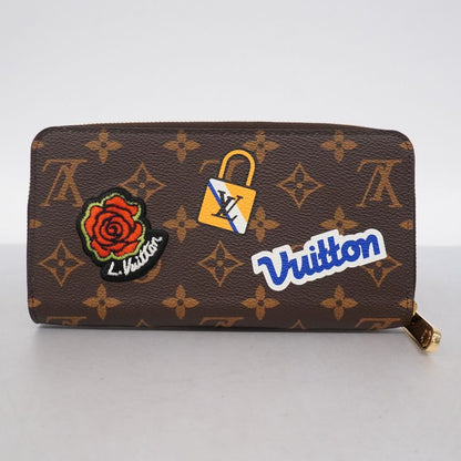 Louis Vuitton Long Wallet Monogram Patches Zippy Wallet M63392 Brown Ladies