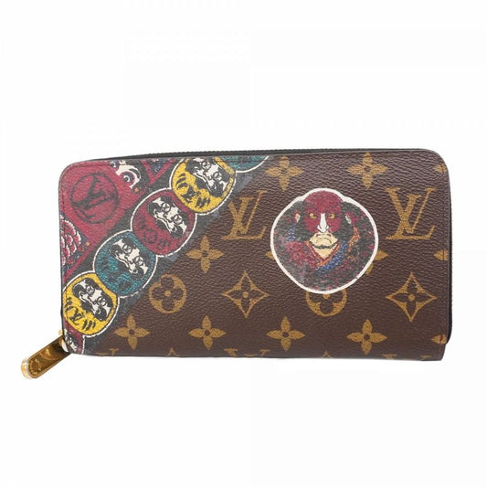 Louis Vuitton Long Wallet Monogram Zippy Wallet Kansai Yamamoto M67249 Brown
