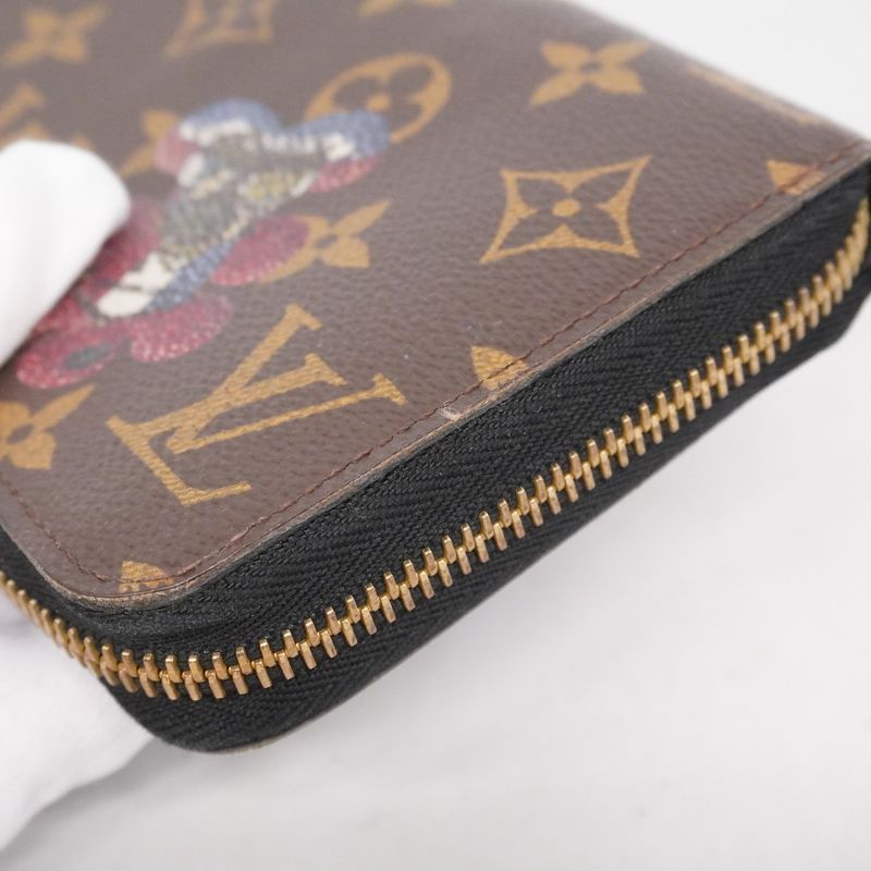 Louis Vuitton Long Wallet Monogram Zippy Wallet Kansai Yamamoto M67249 Brown