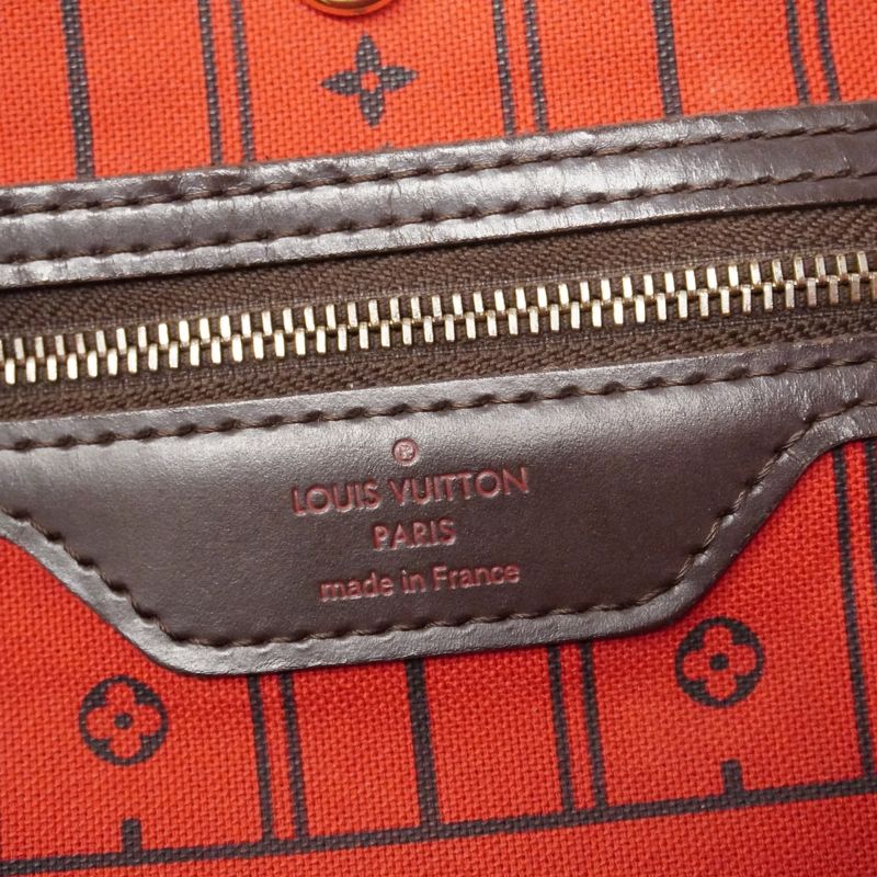 Louis Vuitton Tote Bag Damier Neverfull MM N51105 Ebene Womens