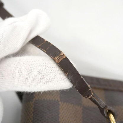 Louis Vuitton Tote Bag Damier Neverfull MM N51105 Ebene Womens