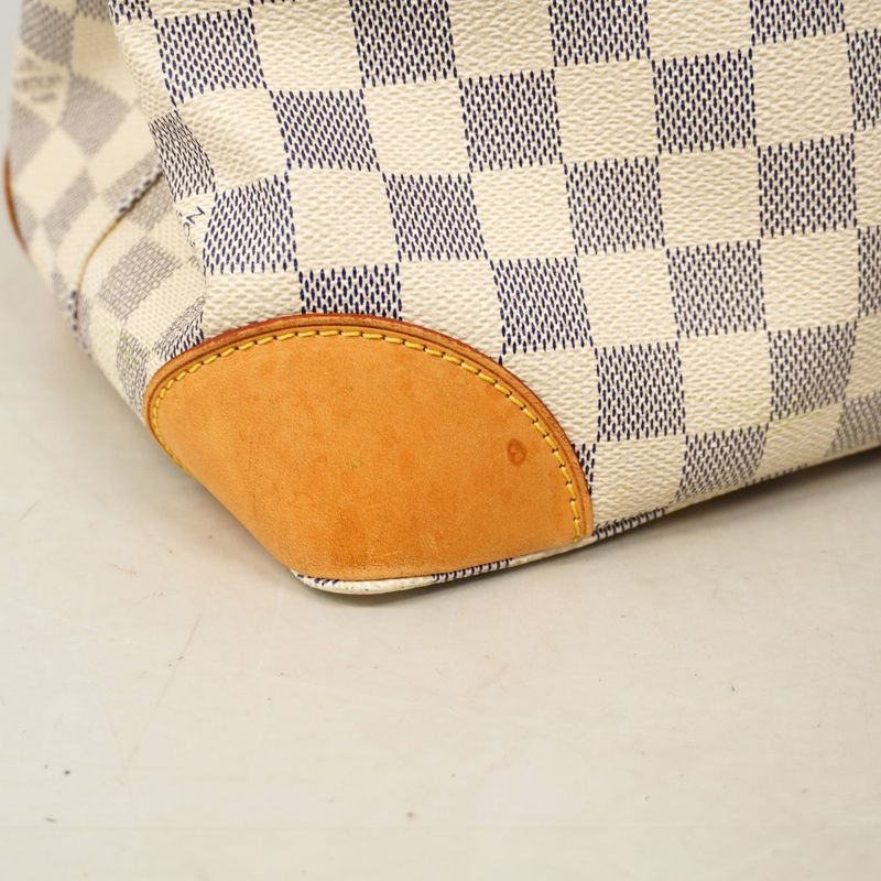 Louis Vuitton Tote Bag Damier Azure Hampstead PM N51207 White Women's