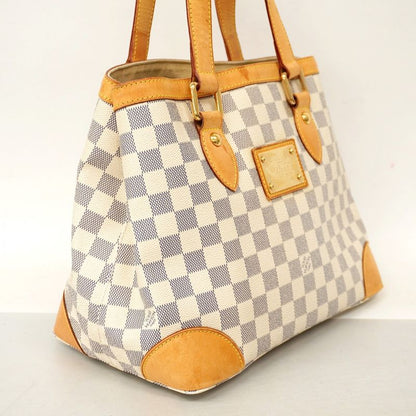 Louis Vuitton Tote Bag Damier Azure Hampstead PM N51207 White Women's