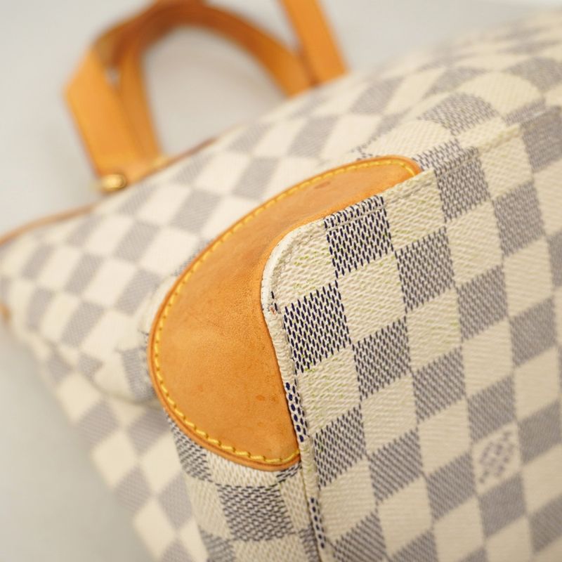 Louis Vuitton Tote Bag Damier Azure Hampstead PM N51207 White Women's