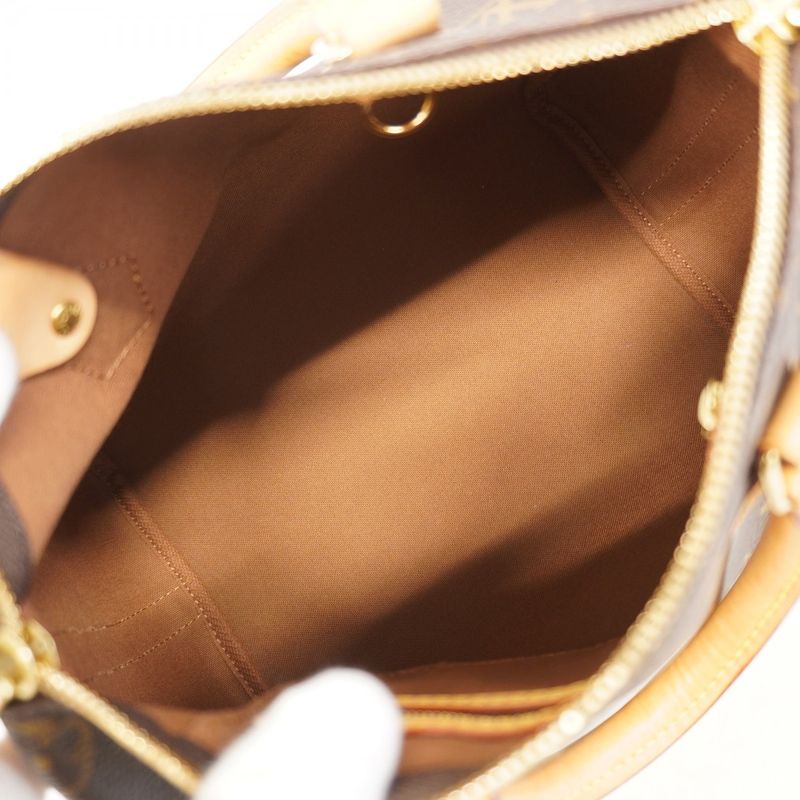 Louis Vuitton Handbag Monogram Speedy Bandoliere 25 M46977 Brown Ladies