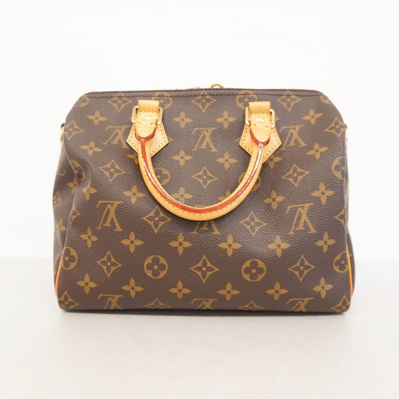 Louis Vuitton Handbag Monogram Speedy Bandoliere 25 M46977 Brown Ladies