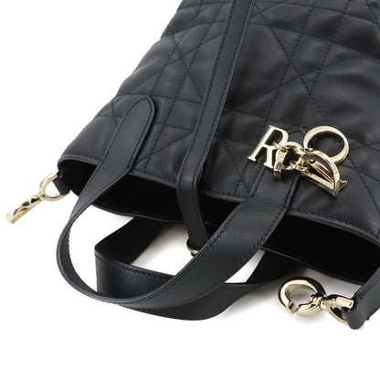 Exhibit Christian DIOR Toujours Vertical Nano 2way Tote Shoulder Bag 90295051