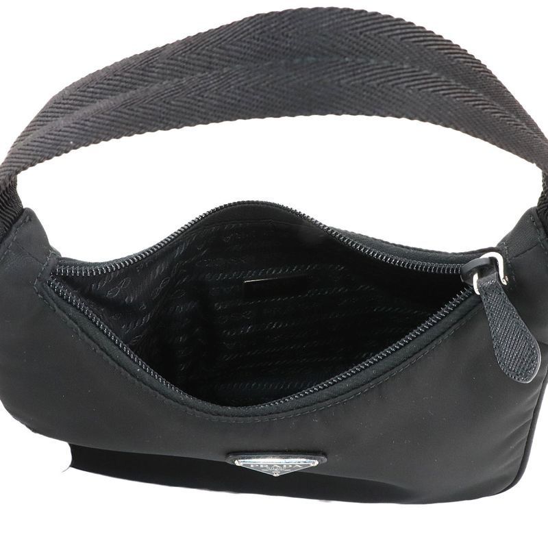 Prada Re-edition 2000 Mini Bag Handbag Nylon Black Nero 1ne515 Hand Bag 90298132