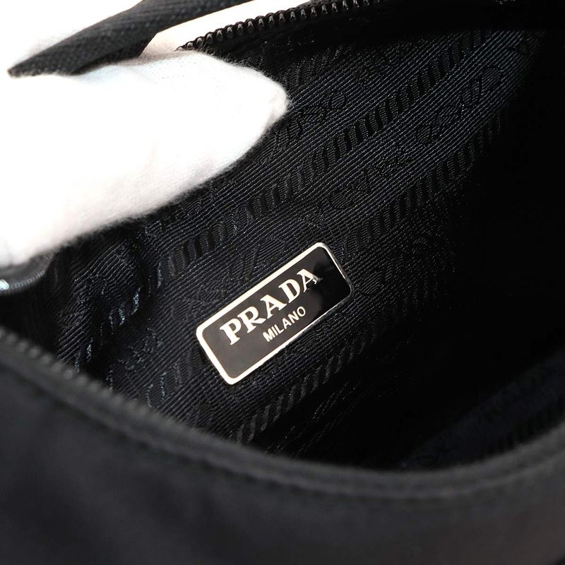 Prada Re-edition 2000 Mini Bag Handbag Nylon Black Nero 1ne515 Hand Bag 90298133