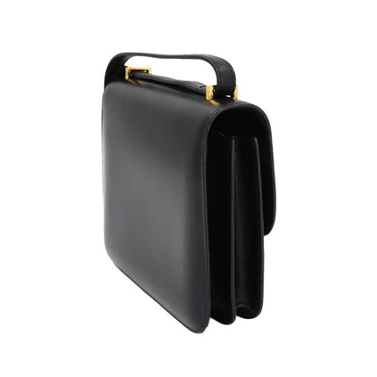 Hermes Constance Mini 18 Shoulder Bag Box Calf Black Gold Hardware 90299146