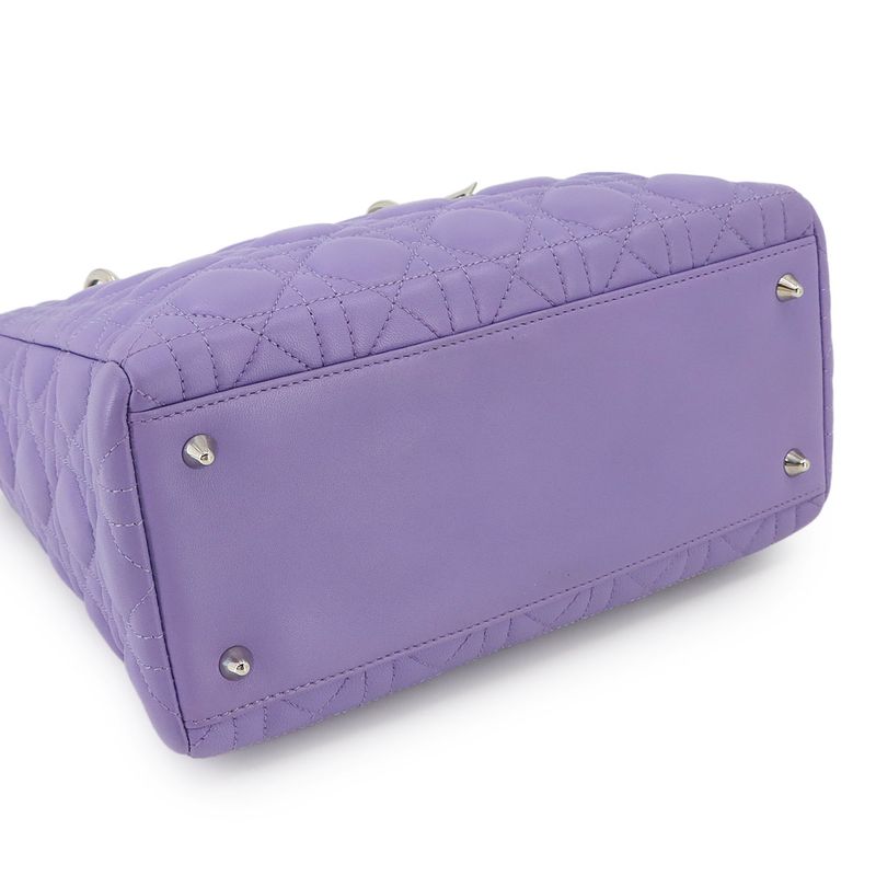 Christian Dior Chiristian Dior Canage Lady Dior Medium 2way Hand Shoulder Bag