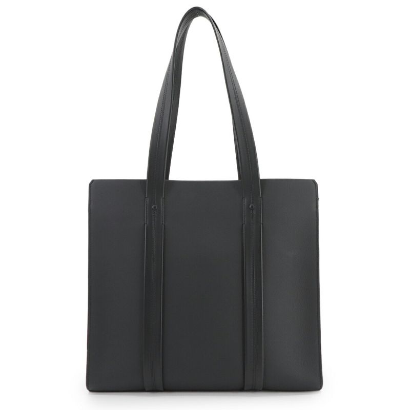 Exhibited Louis Vuitton Aerogram Takeoff Tote Bag Leather Black M57308 RFID