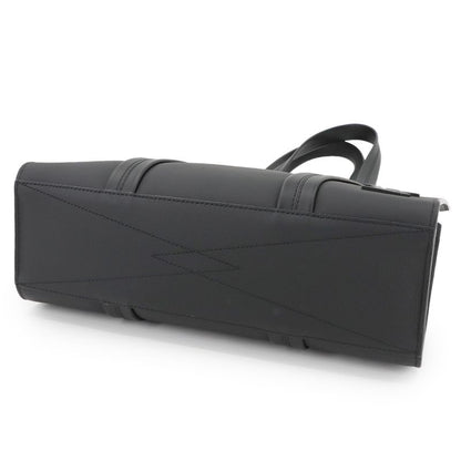 Exhibited Louis Vuitton Aerogram Takeoff Tote Bag Leather Black M57308 RFID