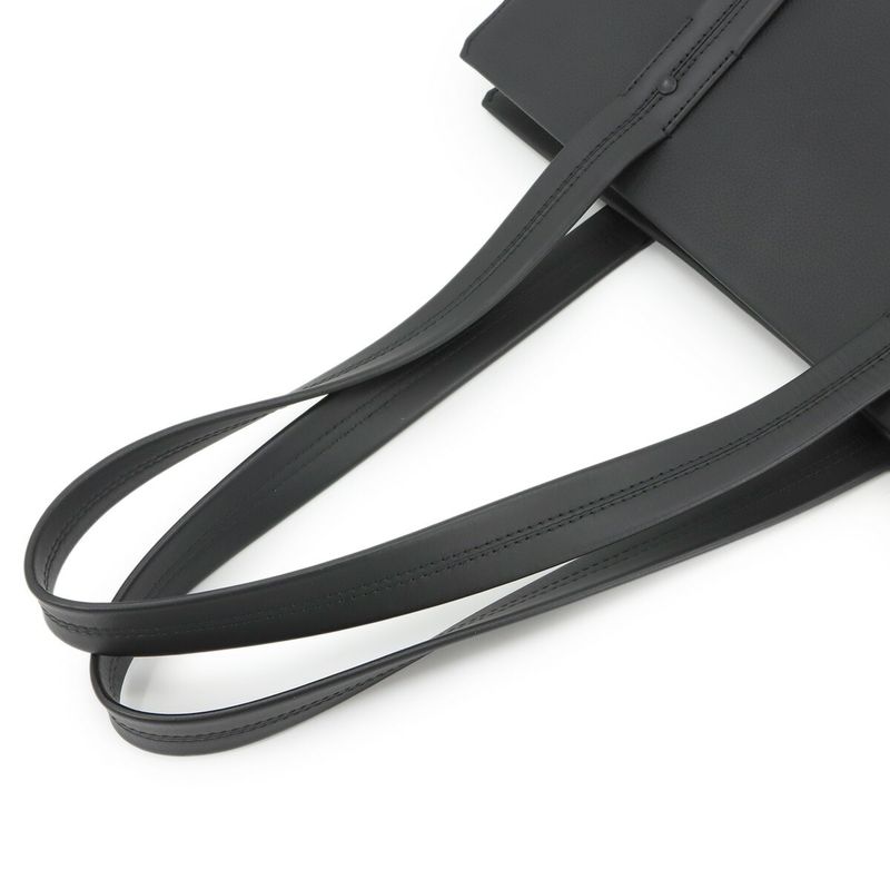 Exhibited Louis Vuitton Aerogram Takeoff Tote Bag Leather Black M57308 RFID