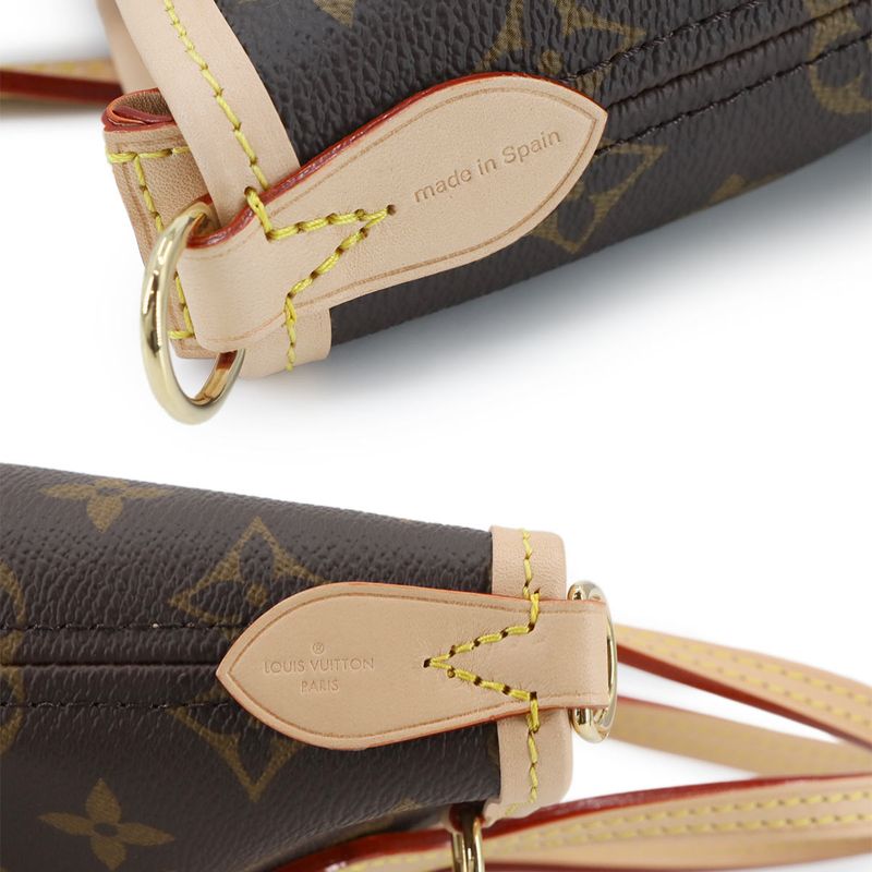 Louis Vuitton Monogram Neverfull BB 2way Tote Shoulder Bag Beige M46705 90299835