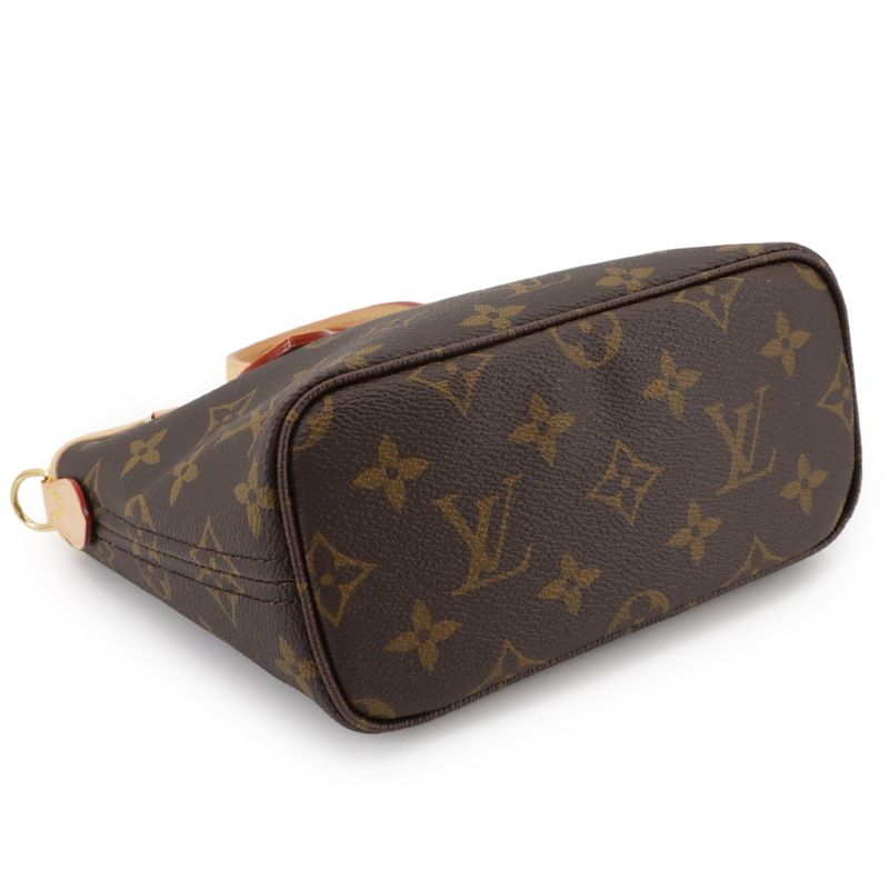 Louis Vuitton Monogram Neverfull BB 2way Tote Shoulder Bag Beige M46705 90299835