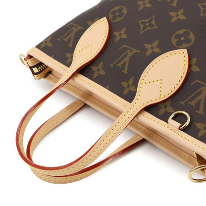 Louis Vuitton Monogram Neverfull BB 2way Tote Shoulder Bag Beige M46705 90299835