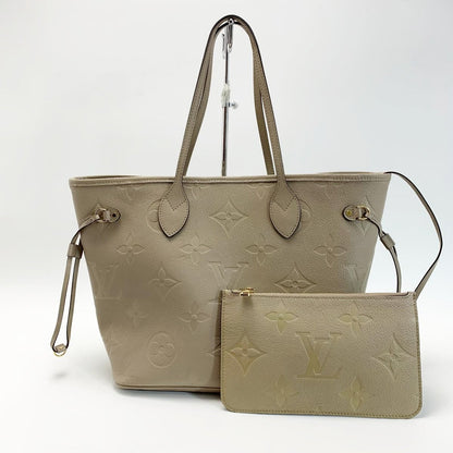 Louis Vuitton Monogram Empreinte Neverfull MM M45686 Tourtrail/beige