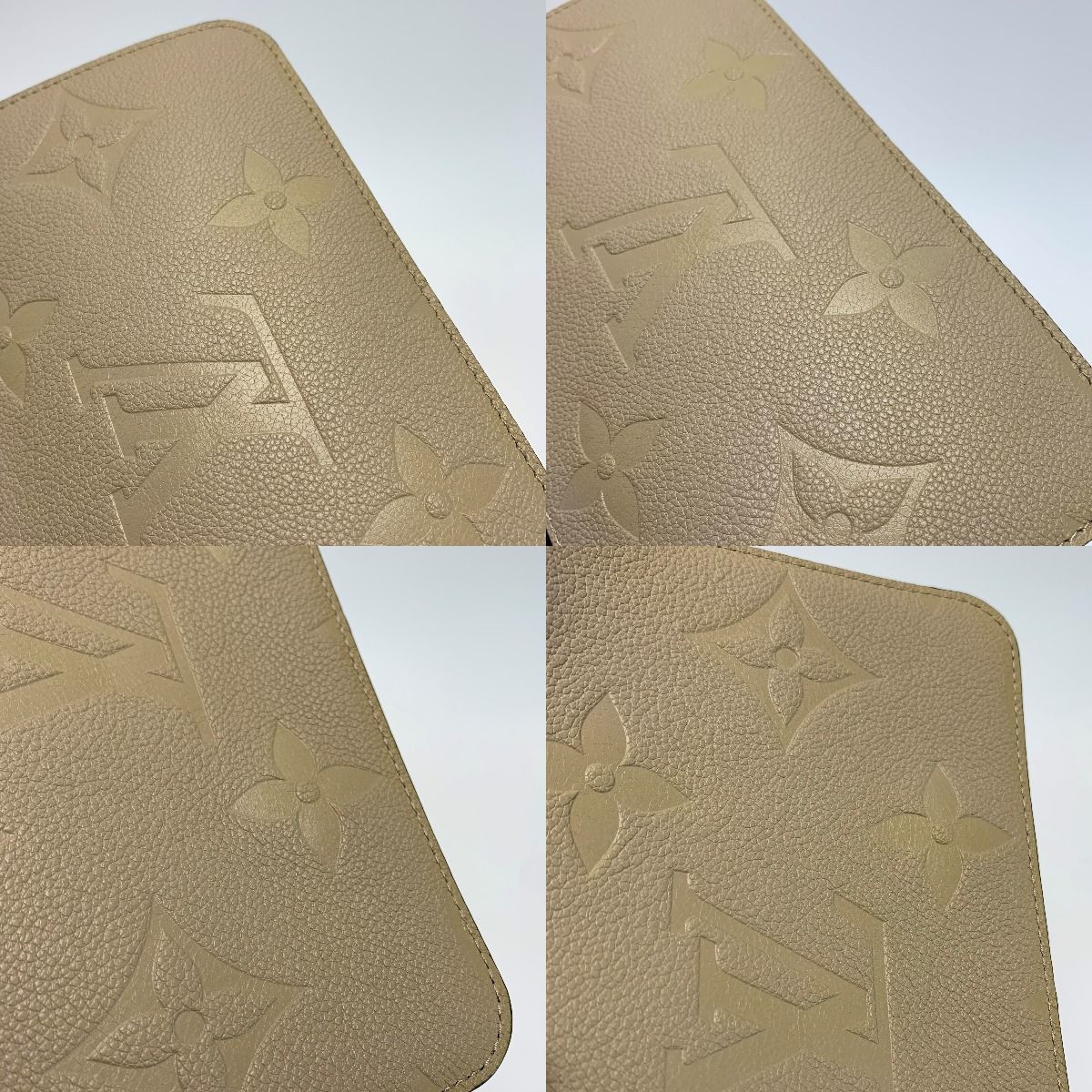 Louis Vuitton Monogram Empreinte Neverfull MM M45686 Tourtrail/beige