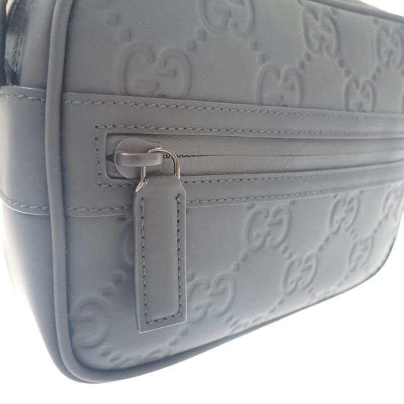 Gucci Rubber Effect Mini 771321aac0g1000 Shoulder Bag Rubber Effect Leather