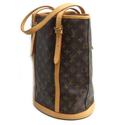 Louis Vuitton Bucket GM Tote Bag Monogram Brown M42236 Fl0044 Ladies Preowned
