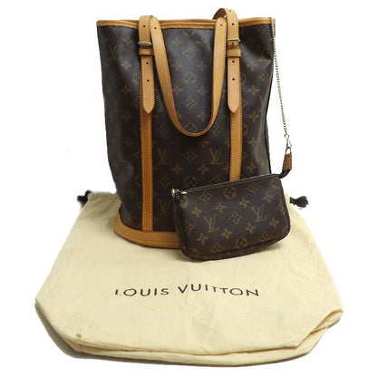 Louis Vuitton Bucket GM Tote Bag Monogram Brown M42236 Fl0044 Ladies Preowned