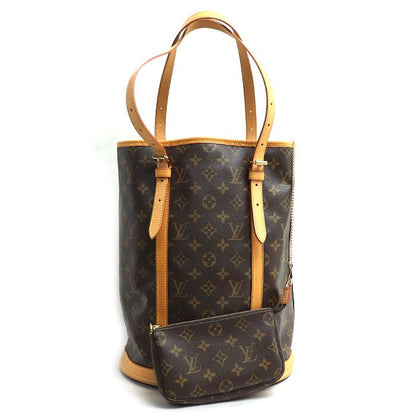 Louis Vuitton Bucket GM Tote Bag Monogram Brown M42236 Fl0044 Ladies Preowned