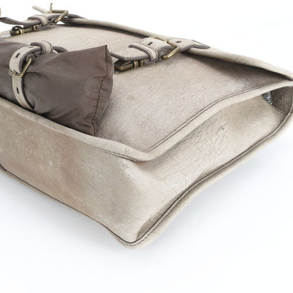 Prada Elephant Leather Business Bag Folding Umbrella Set Document Bag Briefcase