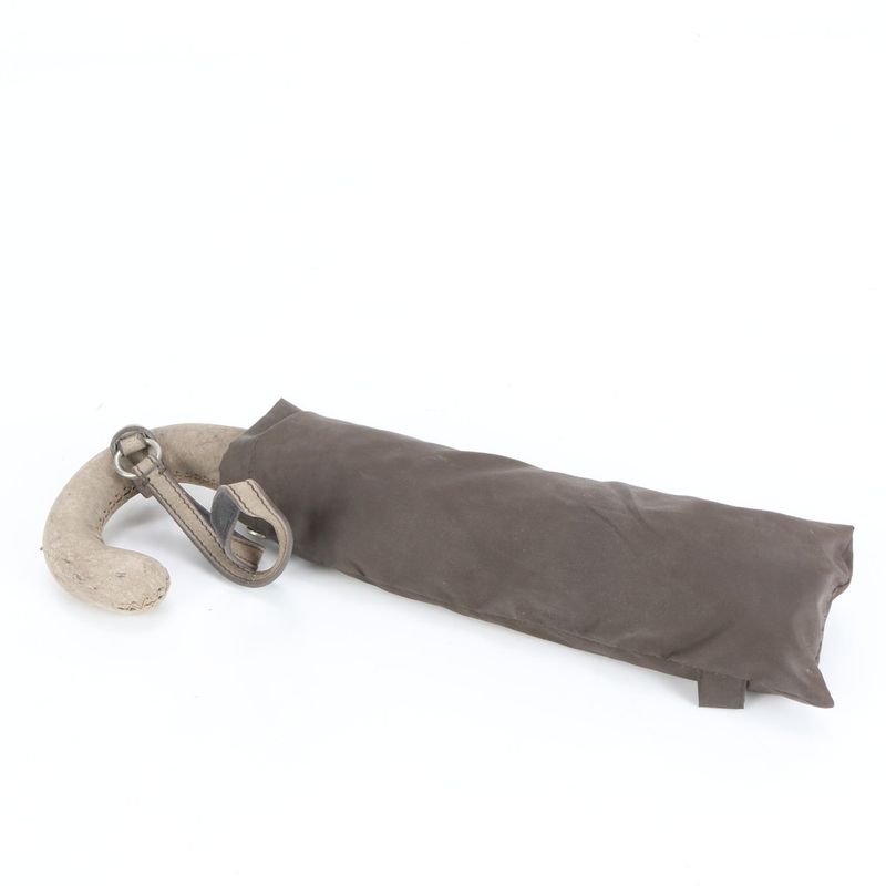 Prada Elephant Leather Business Bag Folding Umbrella Set Document Bag Briefcase