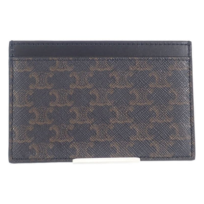 Celine Card Holder 10b702bq4.38no Card Case PVC Calf Black Ladies [ranked A