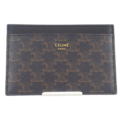 Celine Card Holder 10b702bq4.38no Card Case PVC Calf Black Ladies [ranked A