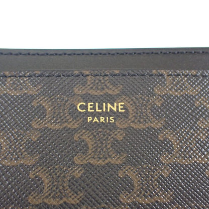 Celine Card Holder 10b702bq4.38no Card Case PVC Calf Black Ladies [ranked A