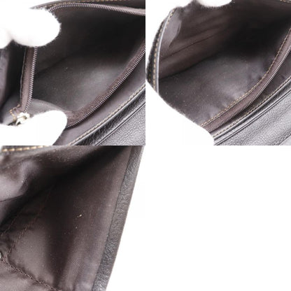 Celine Triomphe Denim Navy Blue Women's Long Wallet