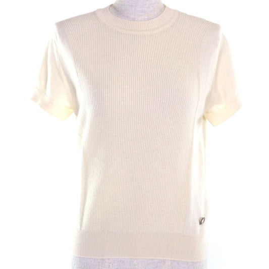 Hermes 24SS 4e2600d1 100% Cashmere Silver Hardware Canadian Button Short