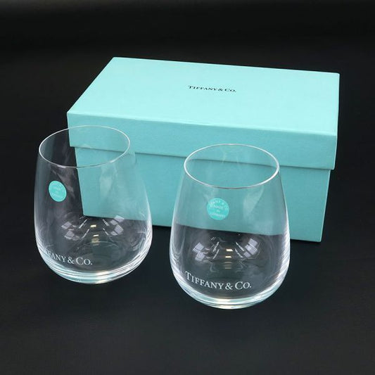 Tiffany & Co 2 Glasses [A Rank