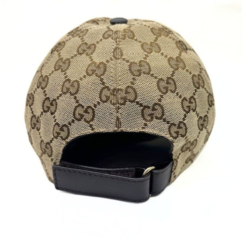 Gucci Web Stripe GG Canvas Baseball Cap Hat