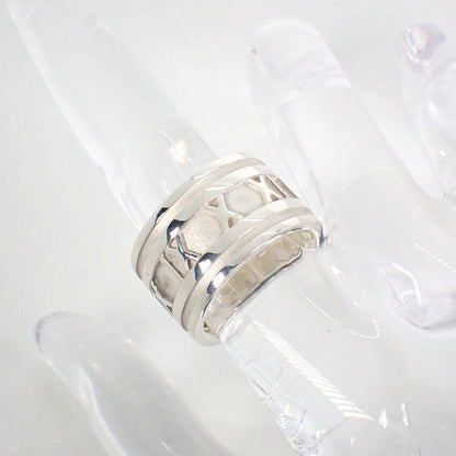 Tiffany & Co 925 Atlas Wide Ring / Size 10 / J82-25