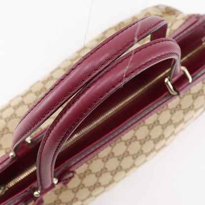 Gucci Mayfair 257063 GG Canvas Red Ladies Tote Bag