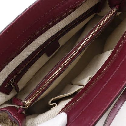 Gucci Mayfair 257063 GG Canvas Red Ladies Tote Bag