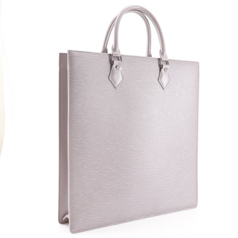 Louis Vuitton Sac Plastic Tote Bag M5207b Epi Leather Lilac Light Purple Unisex