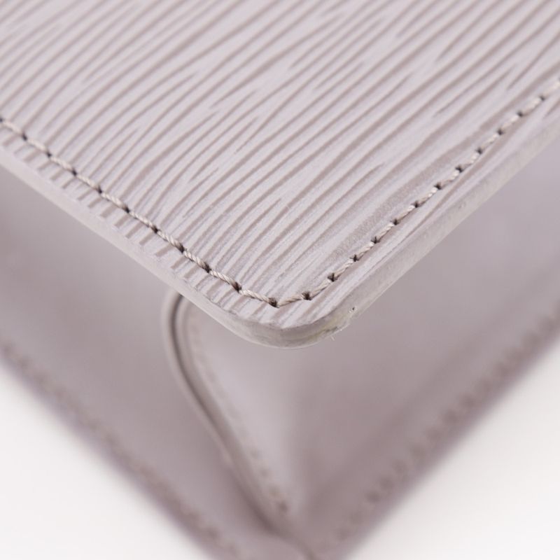 Louis Vuitton Sac Plastic Tote Bag M5207b Epi Leather Lilac Light Purple Unisex